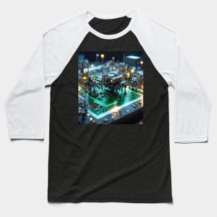 Robot world Baseball T-Shirt